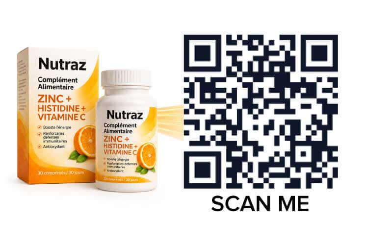 Démonstration du packaging digital Nutraz